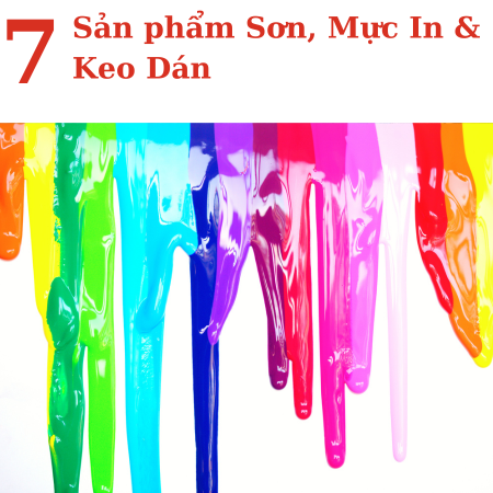 Sản phẩm Sơn, Mực In & Keo Dán